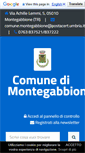 Mobile Screenshot of comune.montegabbione.tr.it